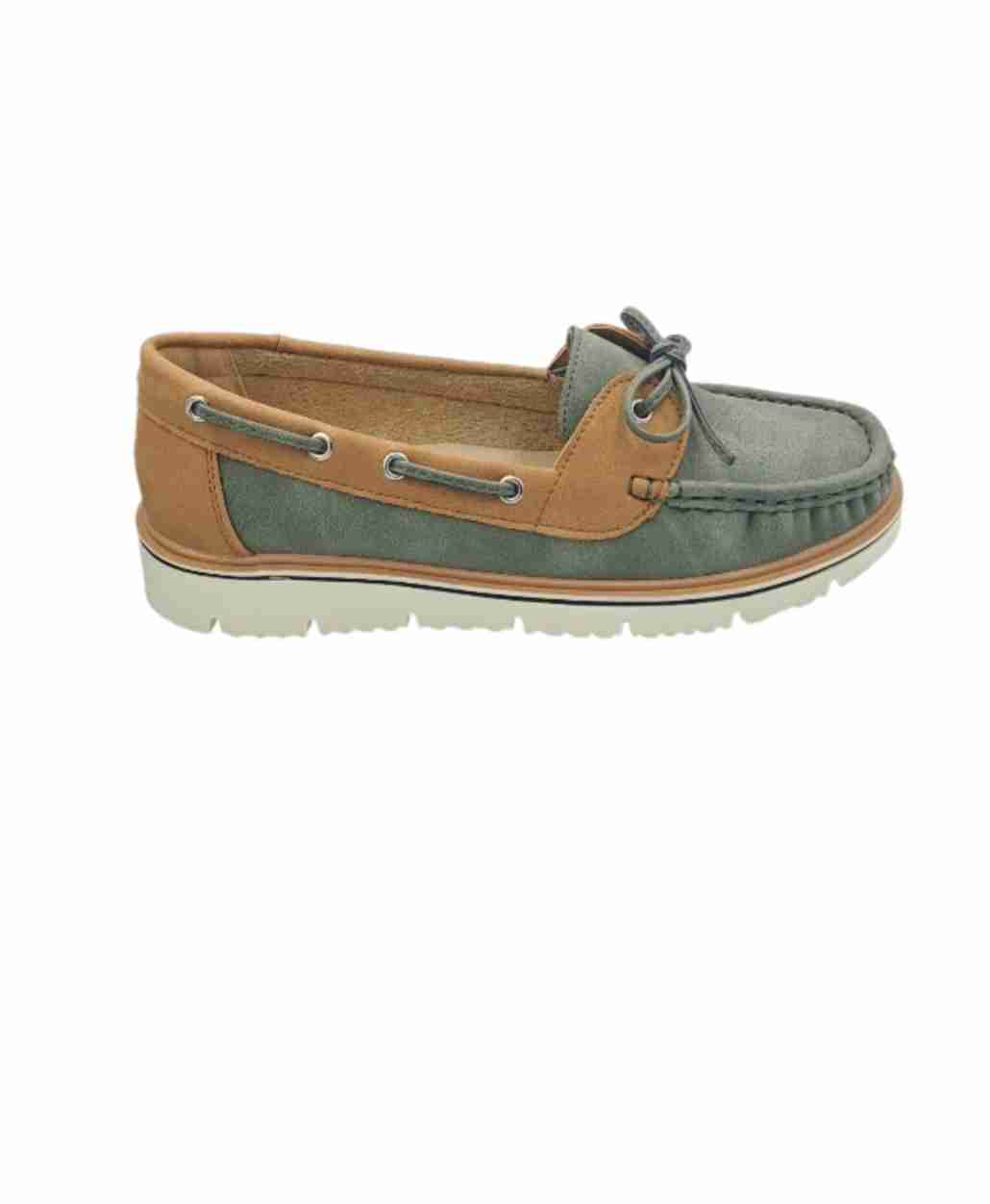 Hush Puppies Ladies Soft Shina Loafer Olive